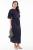 Платье миди "Ассоль" (синее) П1370-8