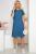 Платье "Джинсовый бум" (голубое) П3860
